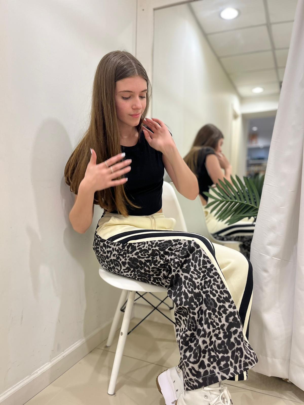Pant whiteprint